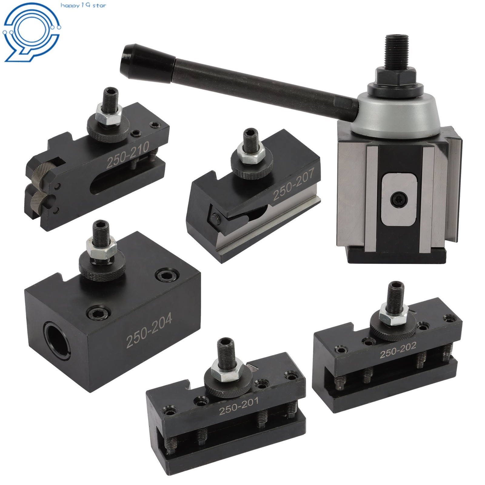 BXA Series Quick Change Tool Post 250-200 Set for Engine Lathe
