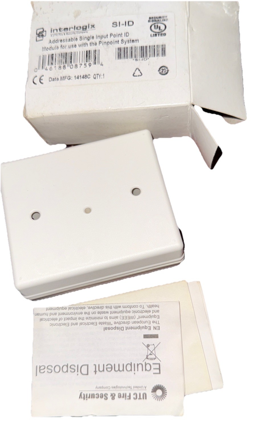 The Interlogix GE Security SI-ID Addressable Module for NetworX PinPoint System