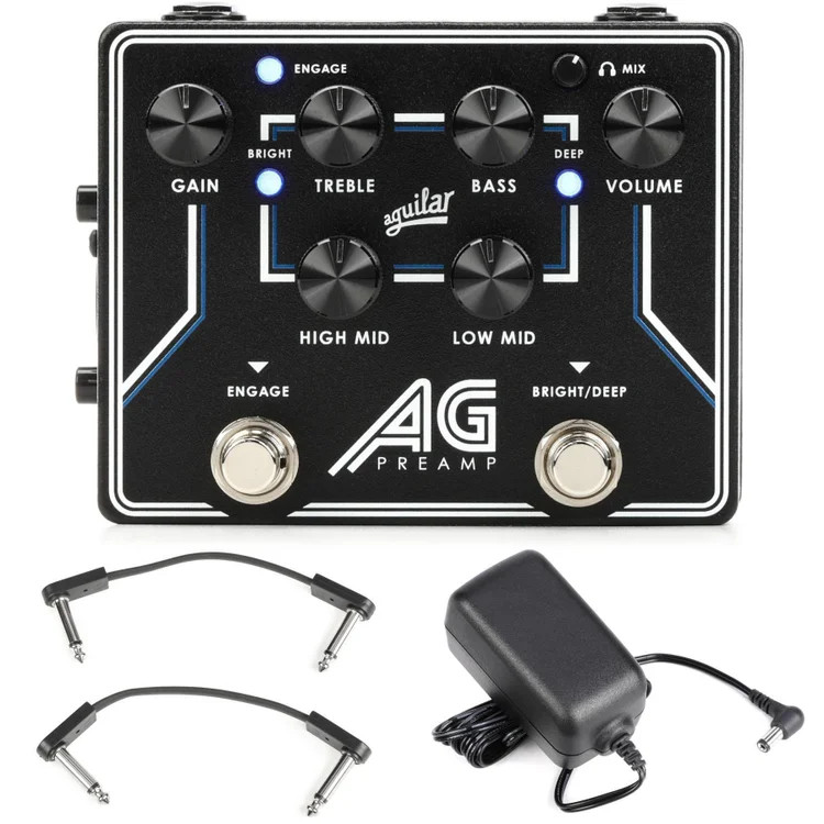 Aguilar AG Preamp/Direct Box AG Preamp/Direct Box Cable Bundle