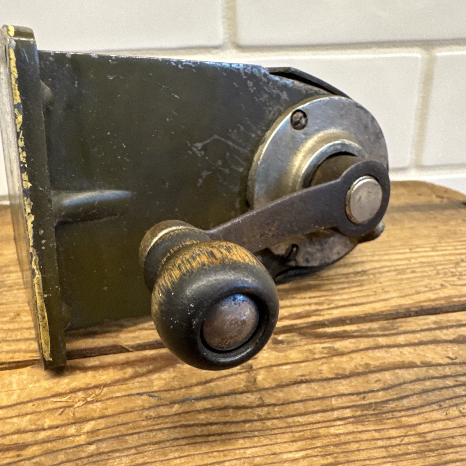 Antique 1920s "Wizard" Pencil Sharpener, Automatic Pencil Sharpening Co, Chicago