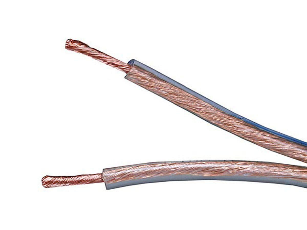 Monoprice Enhanced Oxygen-Free Copper Loud Speaker Wire - 50ft, Multicolor
