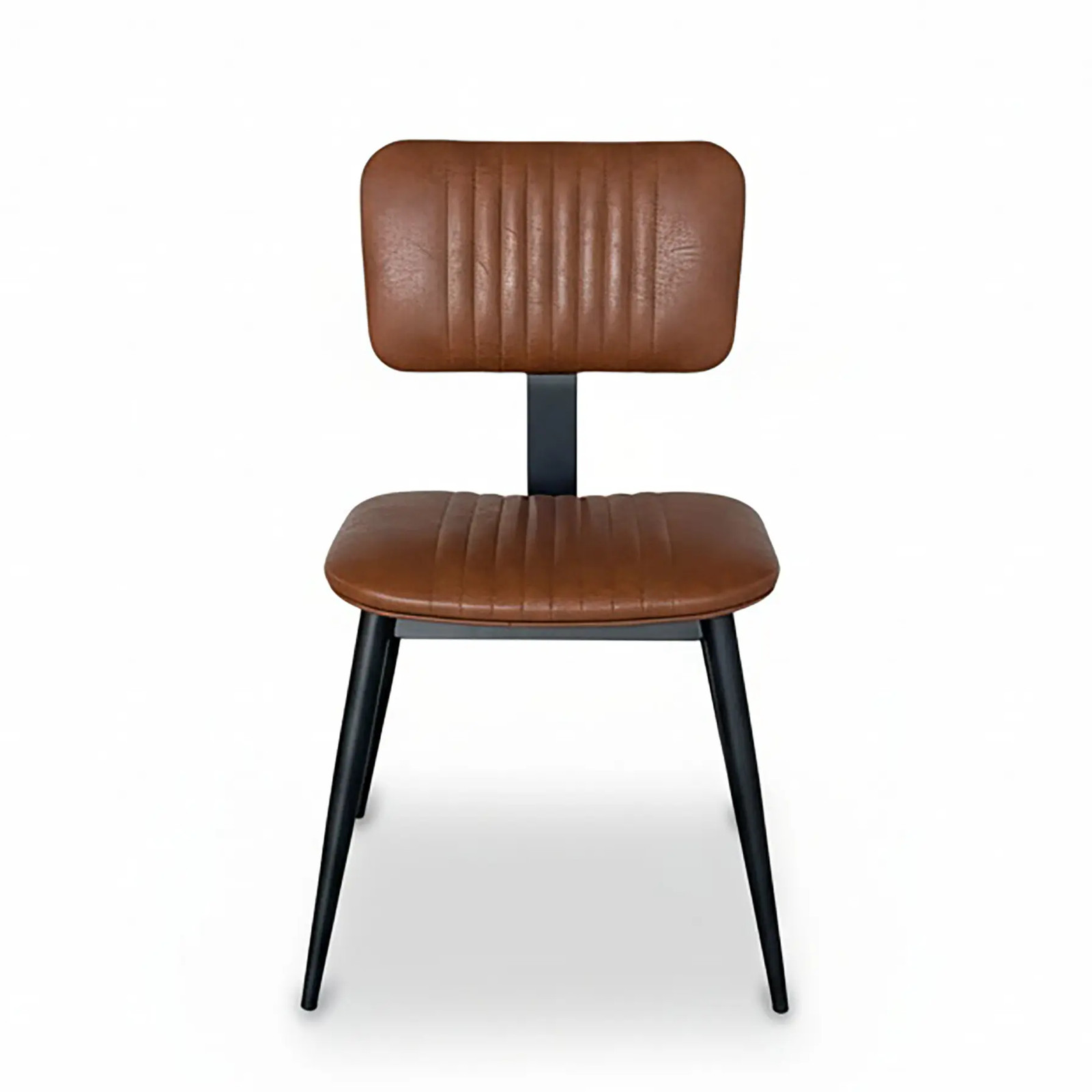 H&D Commercial Seating 6276 Heavy Duty Metal Chair w/ Padded Back & Seat