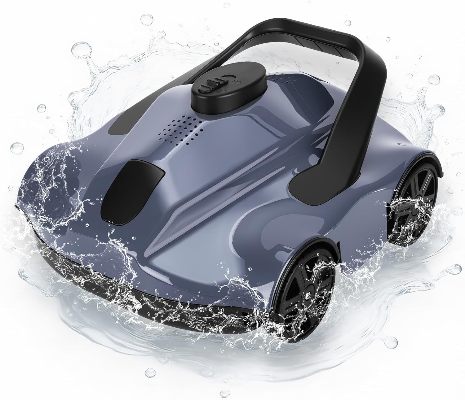 GRAVEE Cordless Robotic Pool Cleaner 130Mins Runtime Vacuum Inground Pools