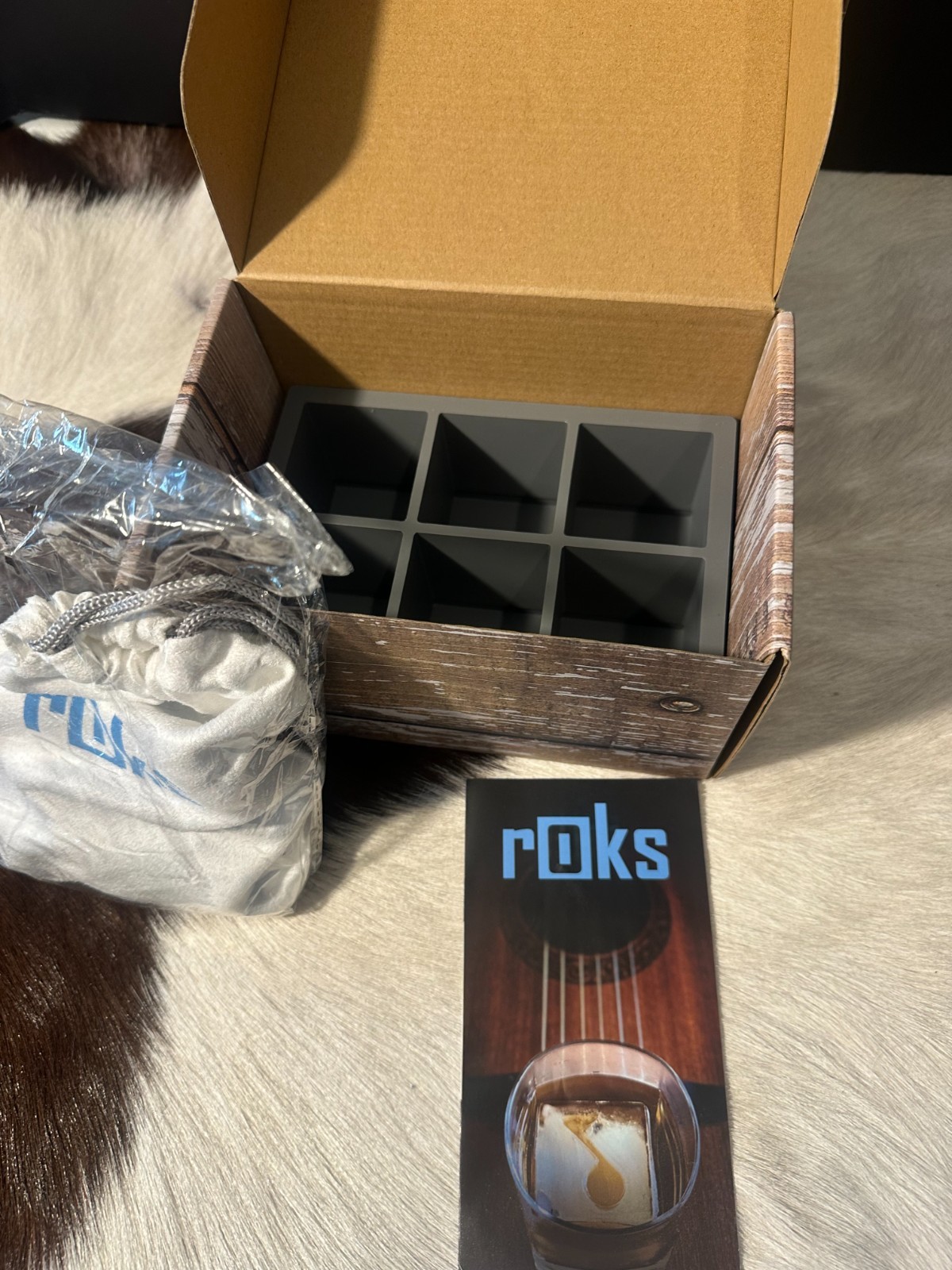 Texas rOks Ice Cube Tray Set - Personalized Ice Cubes -Complete Set
