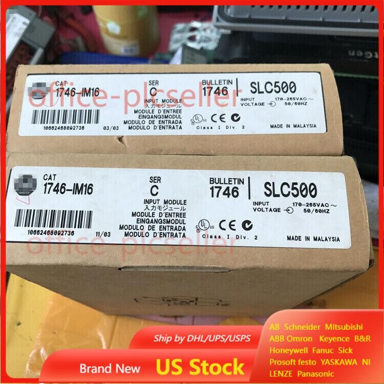 1PC New Allen-Bradley 1746-IM16 Modules AB 1746IM16