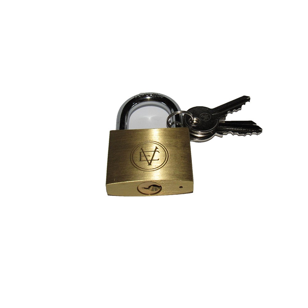 Brass Padlock HM-900 50Mm Normal Shackle 3 Keys