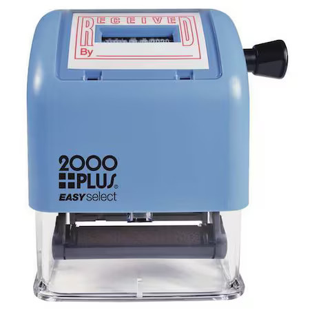2000 Plus 011092 Self-Inking Received And Date Stamp