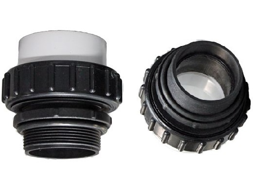 Pentair IntelliFlo Pool Pump Threaded Union 2" MPT x Slip Plumbing Kit 2 Unions
