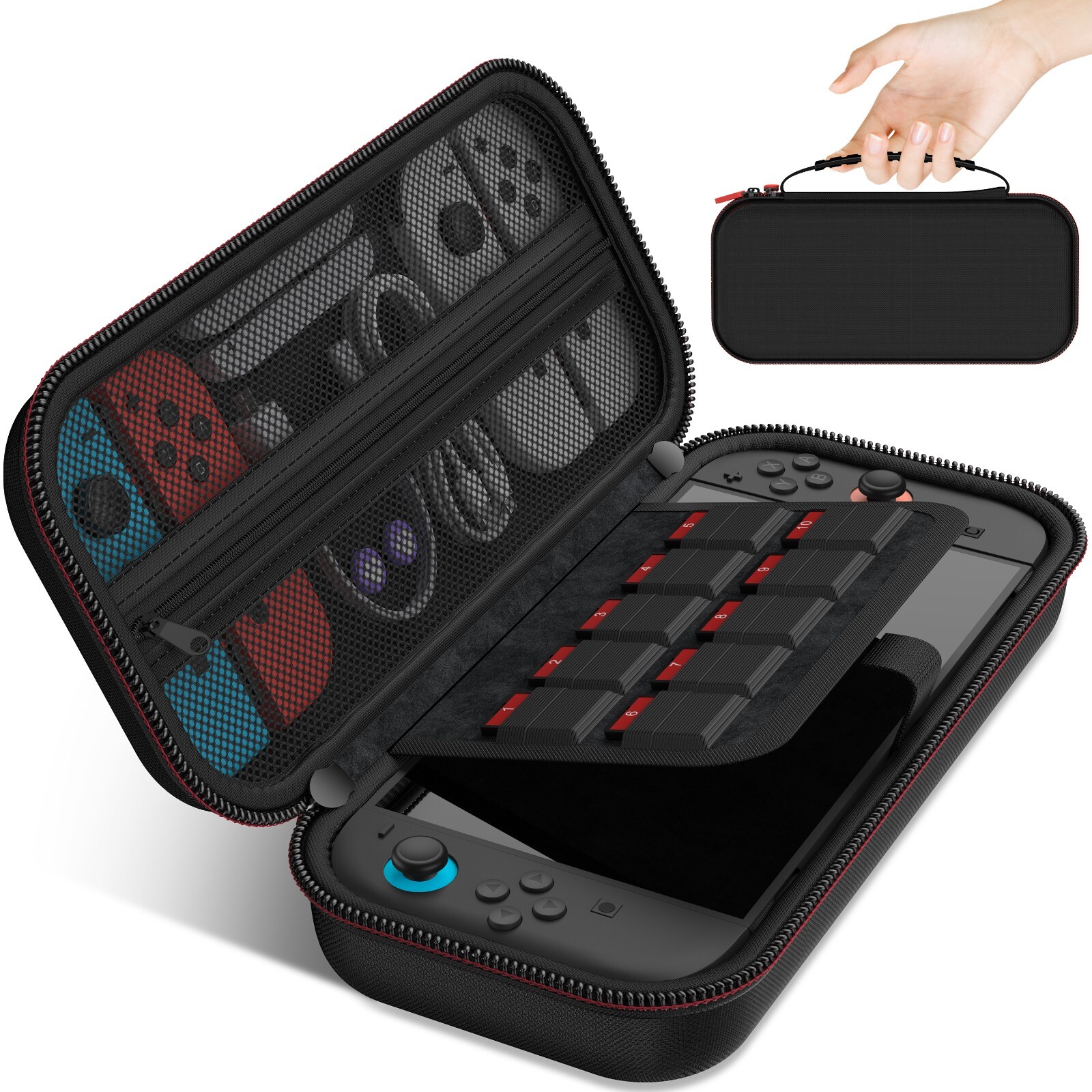 Hard Travel Bag Carrying Case for Nintendo Switch 2 & Switch/switch OLED Console