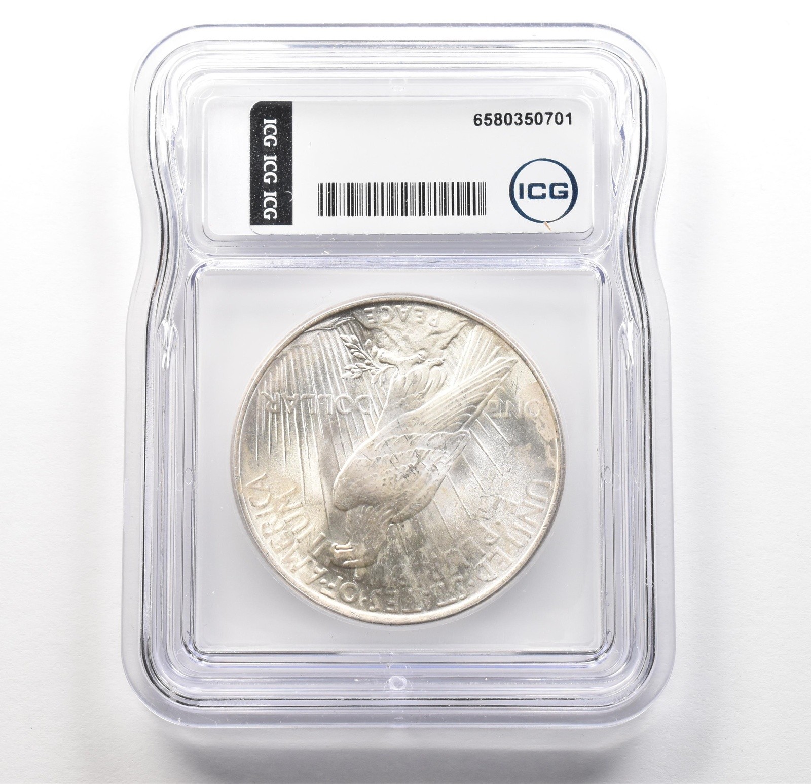 1923 Peace Silver Dollar MS65+ ICG *6236