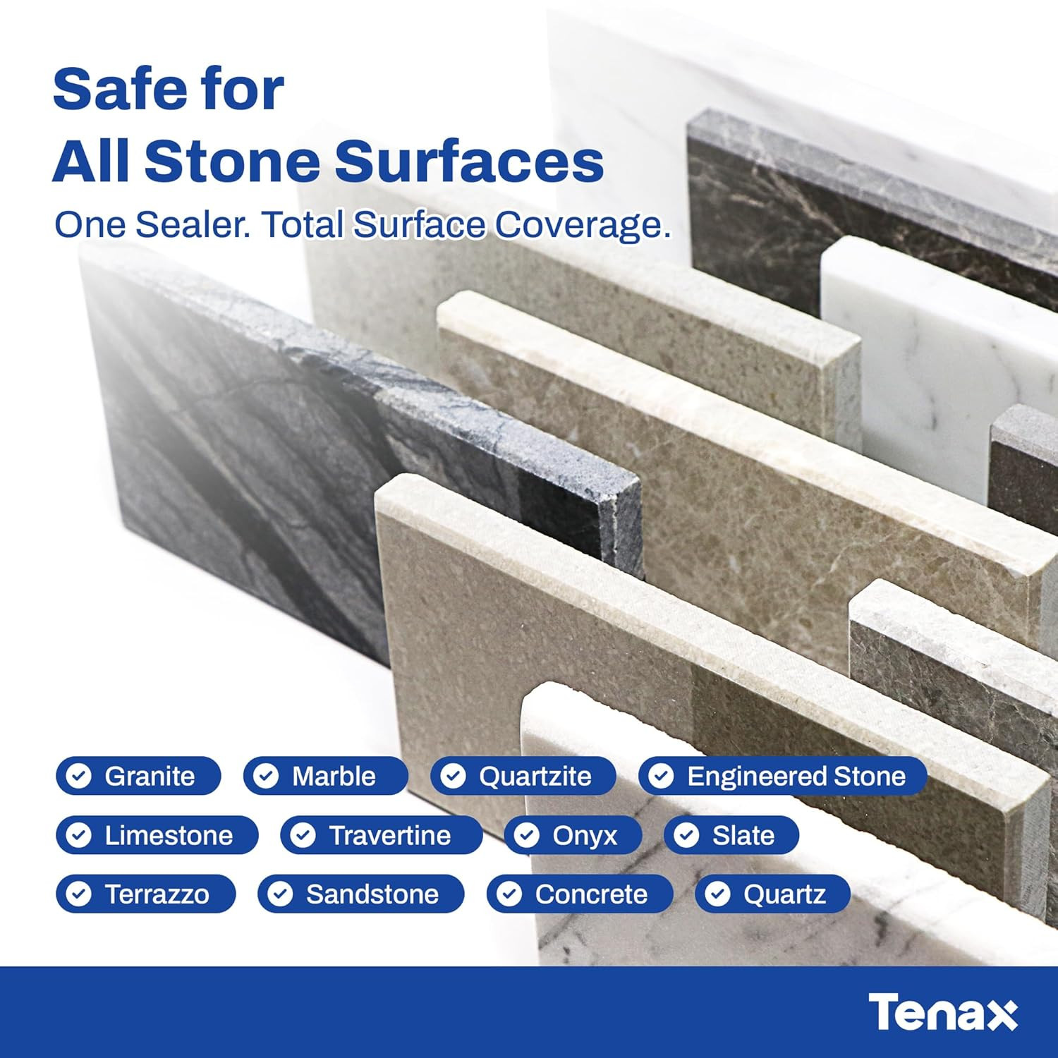 Tenax Proseal Stone Sealer – Professional Sealer for Granite, Marble, Quartzite