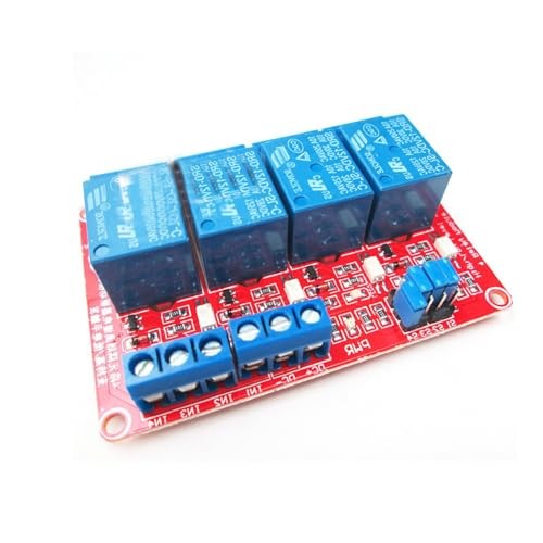 12v Relay Module 4 Channel with opto-Isolated high and Low Level Trigger for