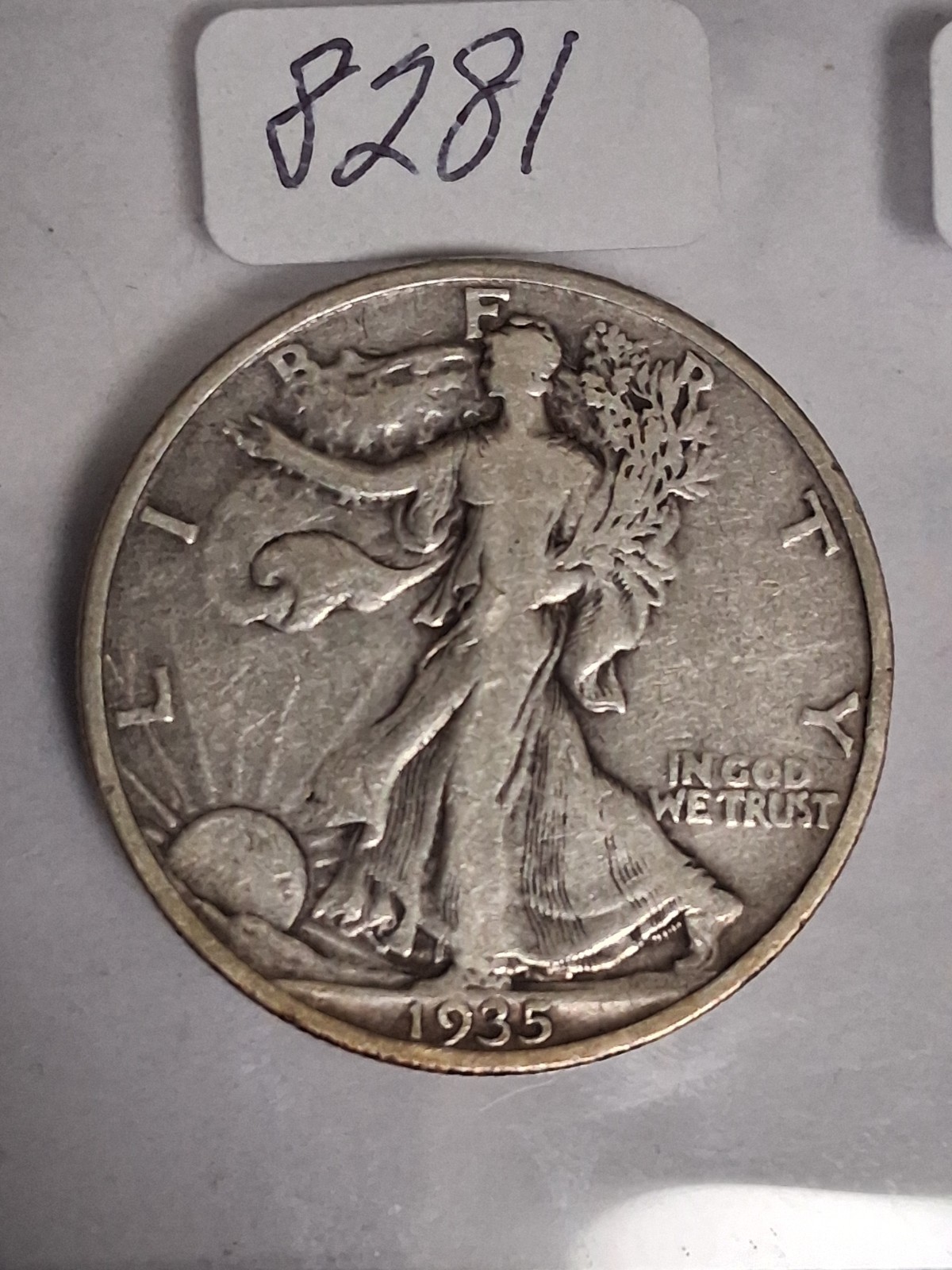 1935 P WALKING LIBERTY HALF DOLLAR