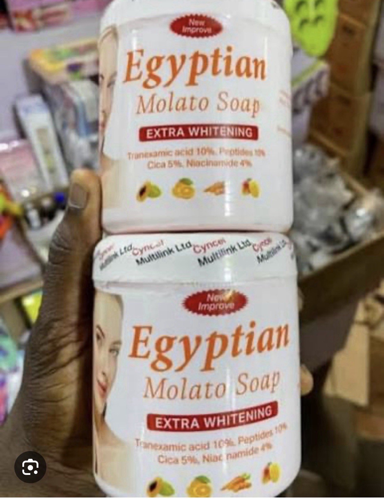 Molato Egyptian molato soap 1 piece