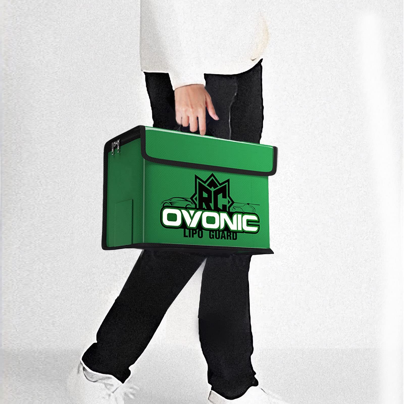 Lipo Safe Bag Fireproof Explosionproof Bag, Large Capacity for Lipo Battery C...