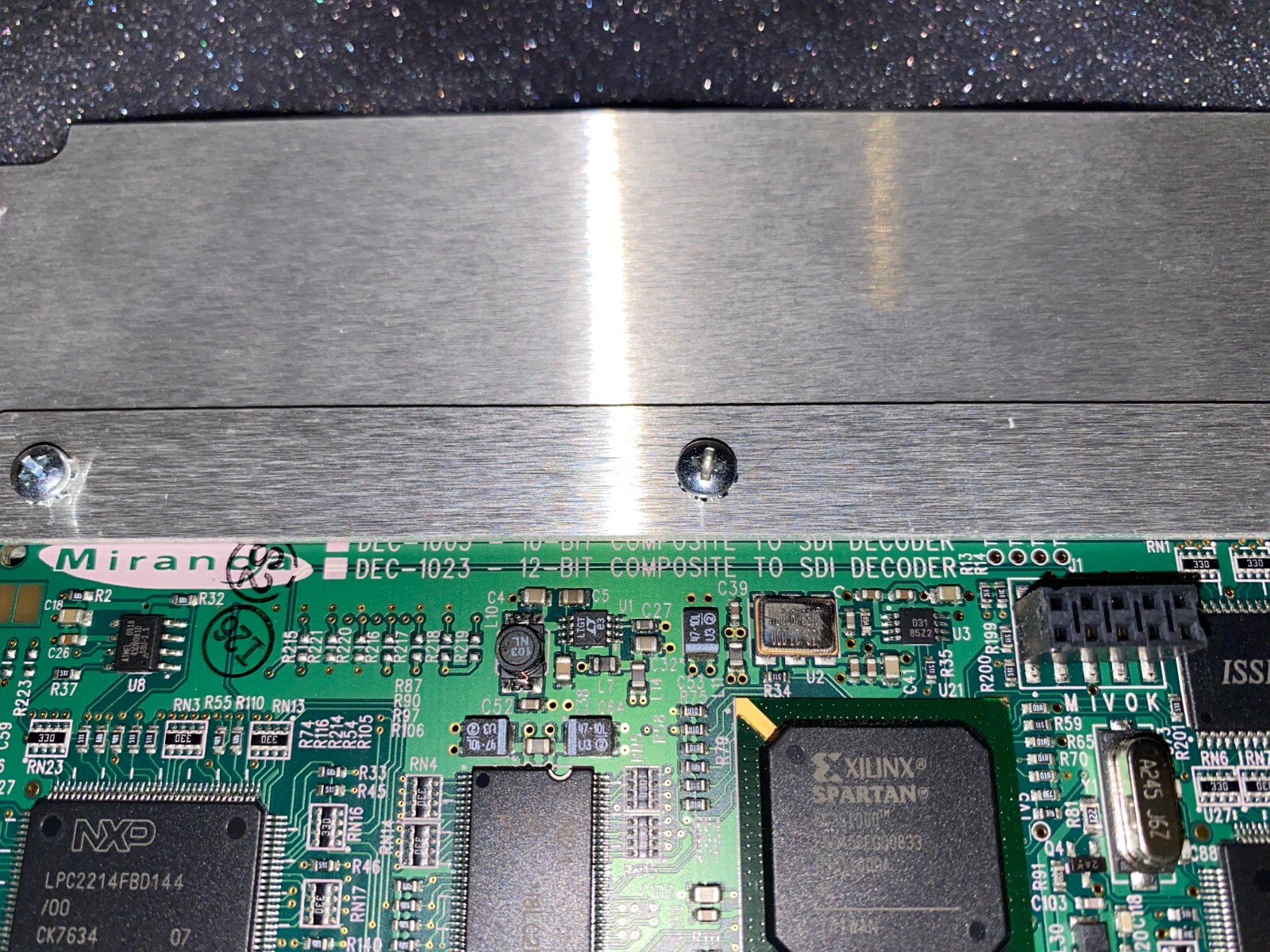 Miranda DEC-1023 12-bit composite to SDI decoder