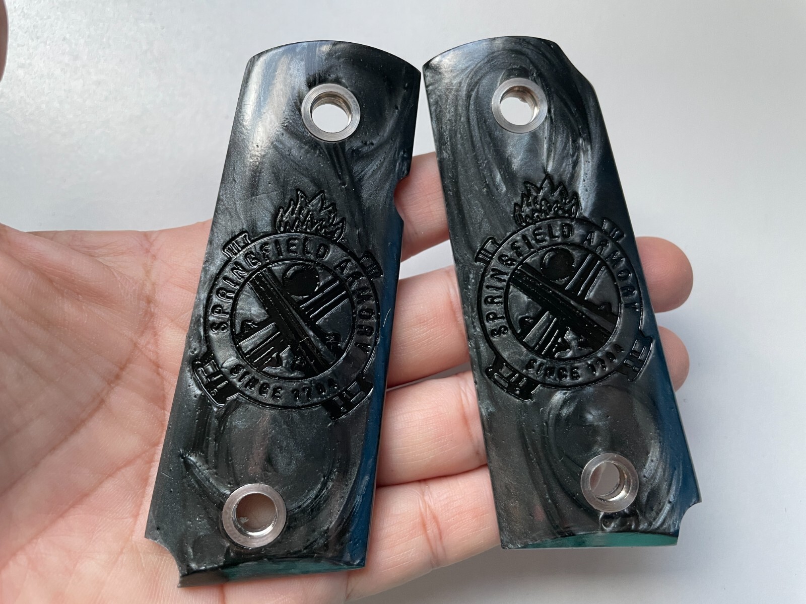 NEW RESIN GRIP FIT 1911,1991 COMPACT COLT OFFICER KIMBER CLONES#01
