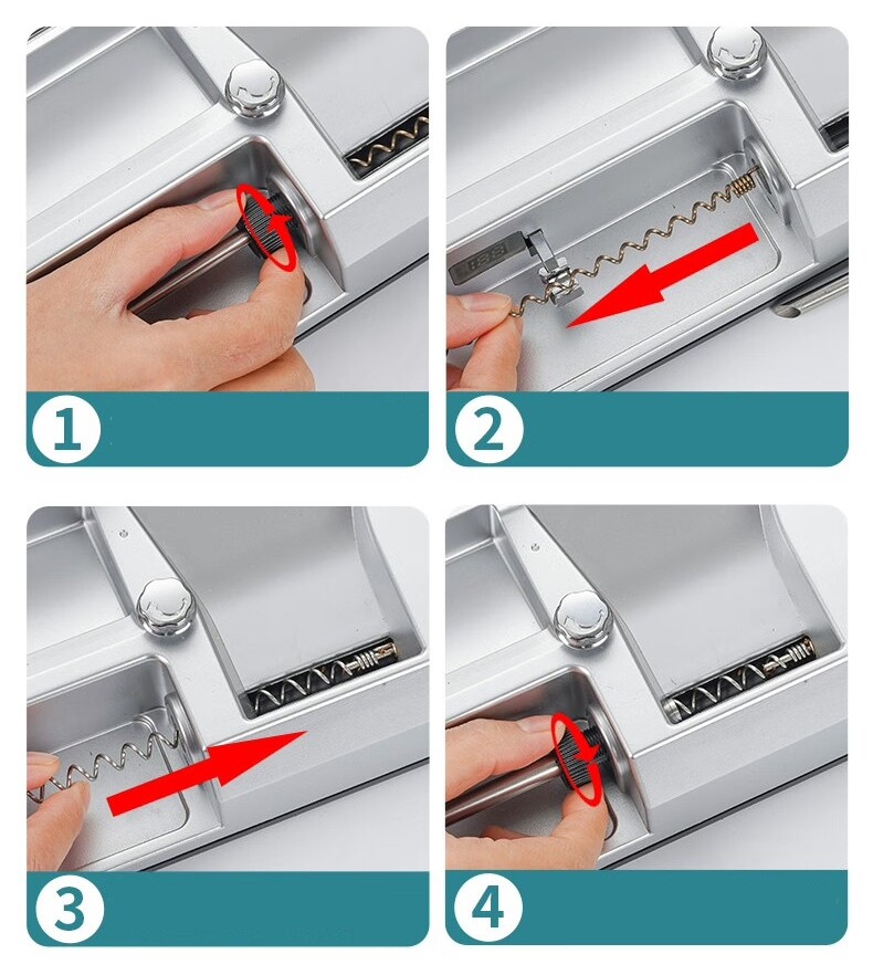 5.5/6.5/8mm Automatic Cigarette Rolling Machine Electric Tobacco Injector Maker