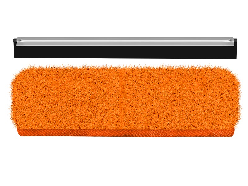 26FT Telescoping Window Cleaning Kit with 14" Squeegee - 2-in-1 Professional