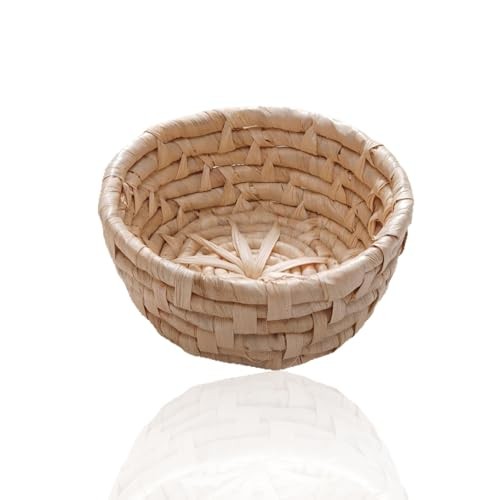 Round Key Basket Bowl for Entryway, Decorative Key Tray, Decorative Baskets,