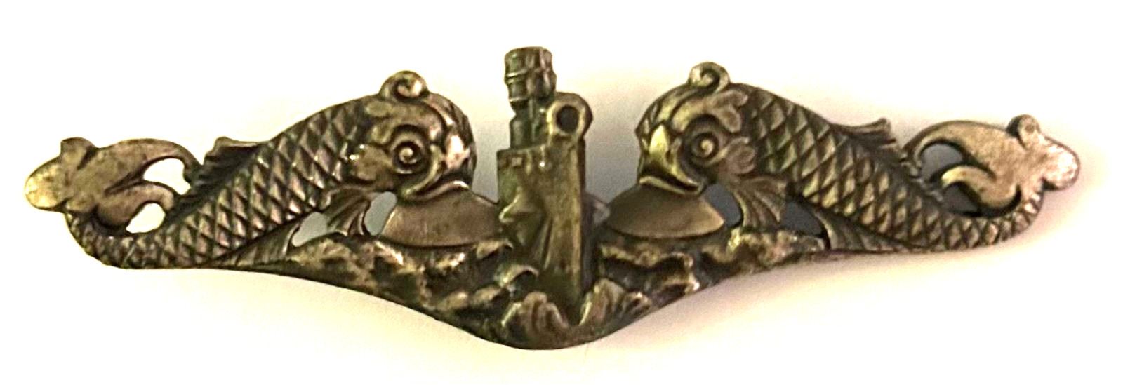 USN Navy Submarine Warfare Dolphin Badge