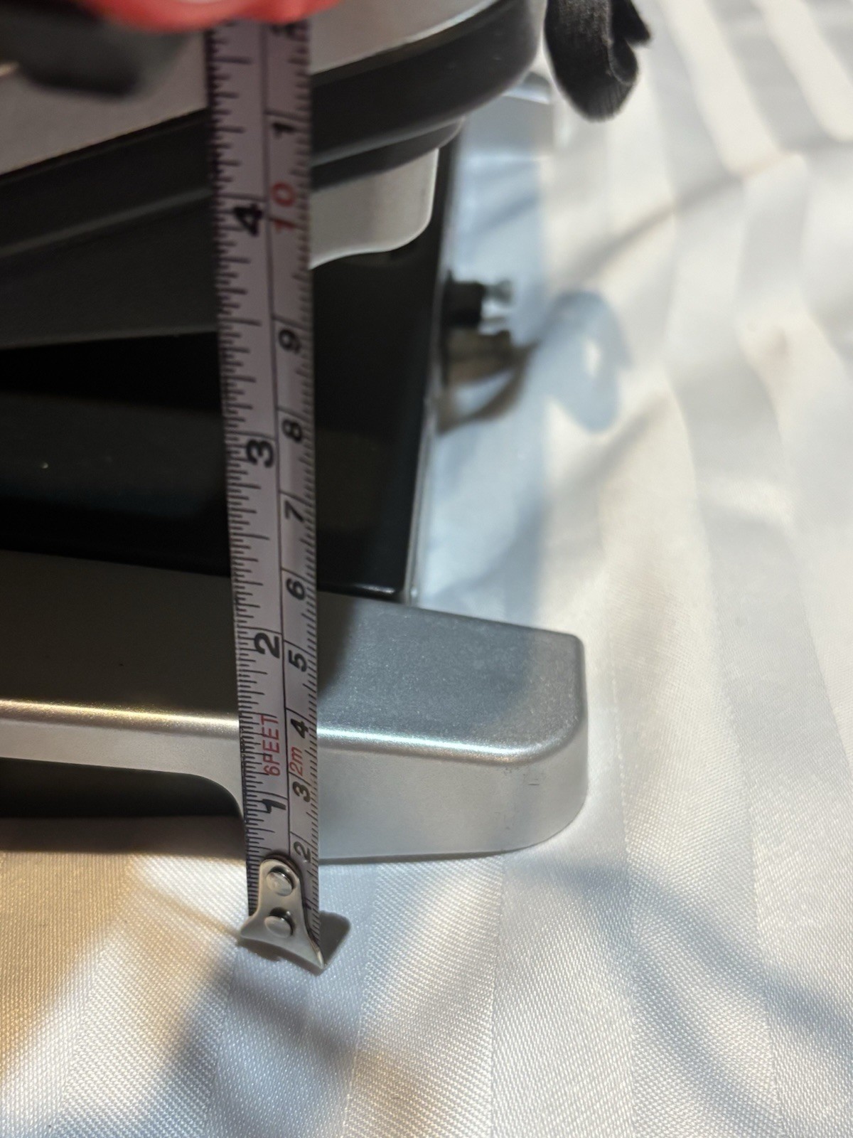Bakker Elkhuizen Silver and Black Folding Laptop Stand