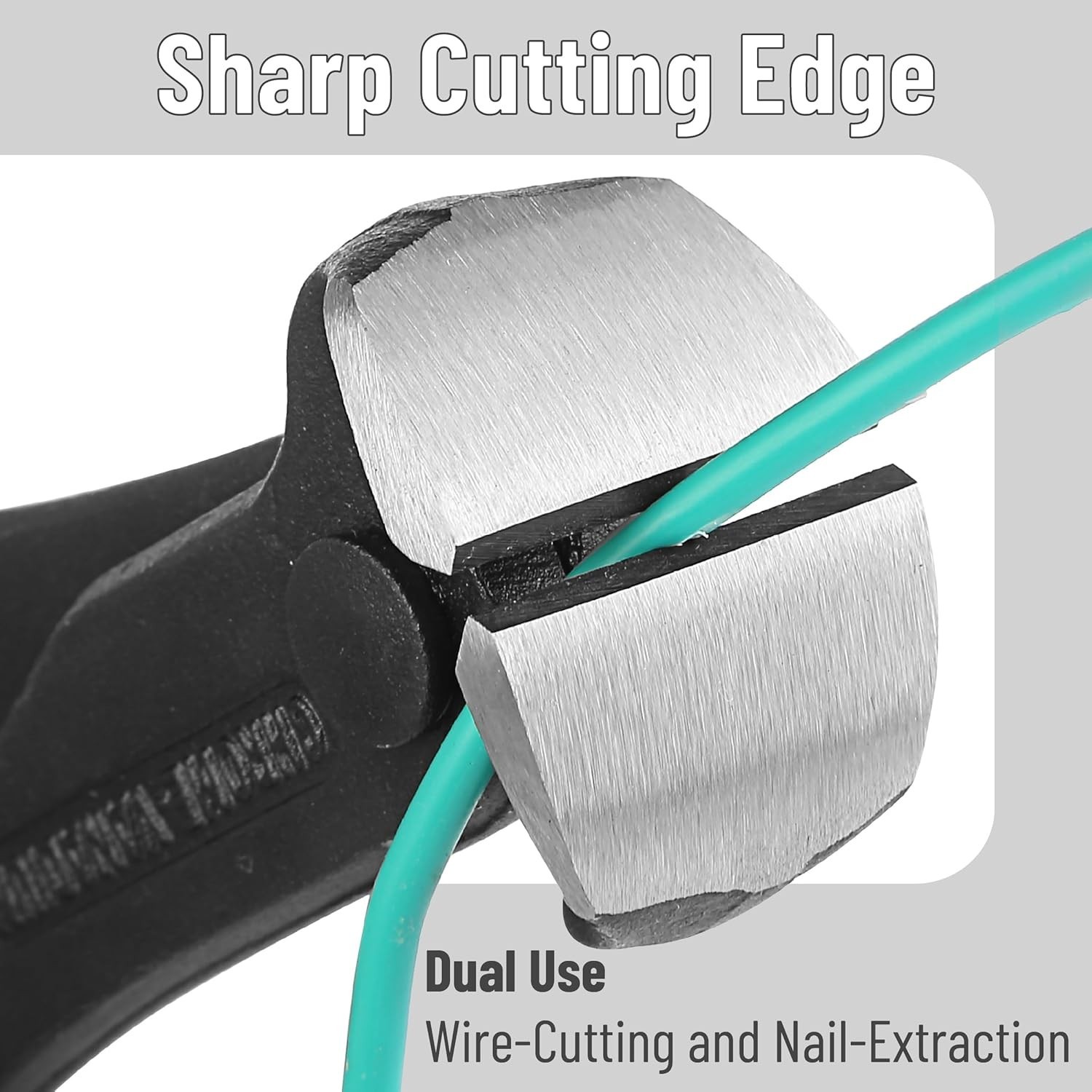 Compact 7-Inch Bates Nail Puller - Soft Grip, Dual-Purpose Tool for Carpenters