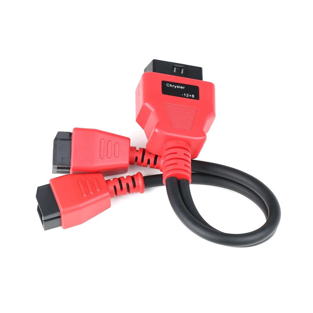 12+8Pin Programming Connector Cable Adaptor MSCHRY128 For Chrysler Autel Maxisys