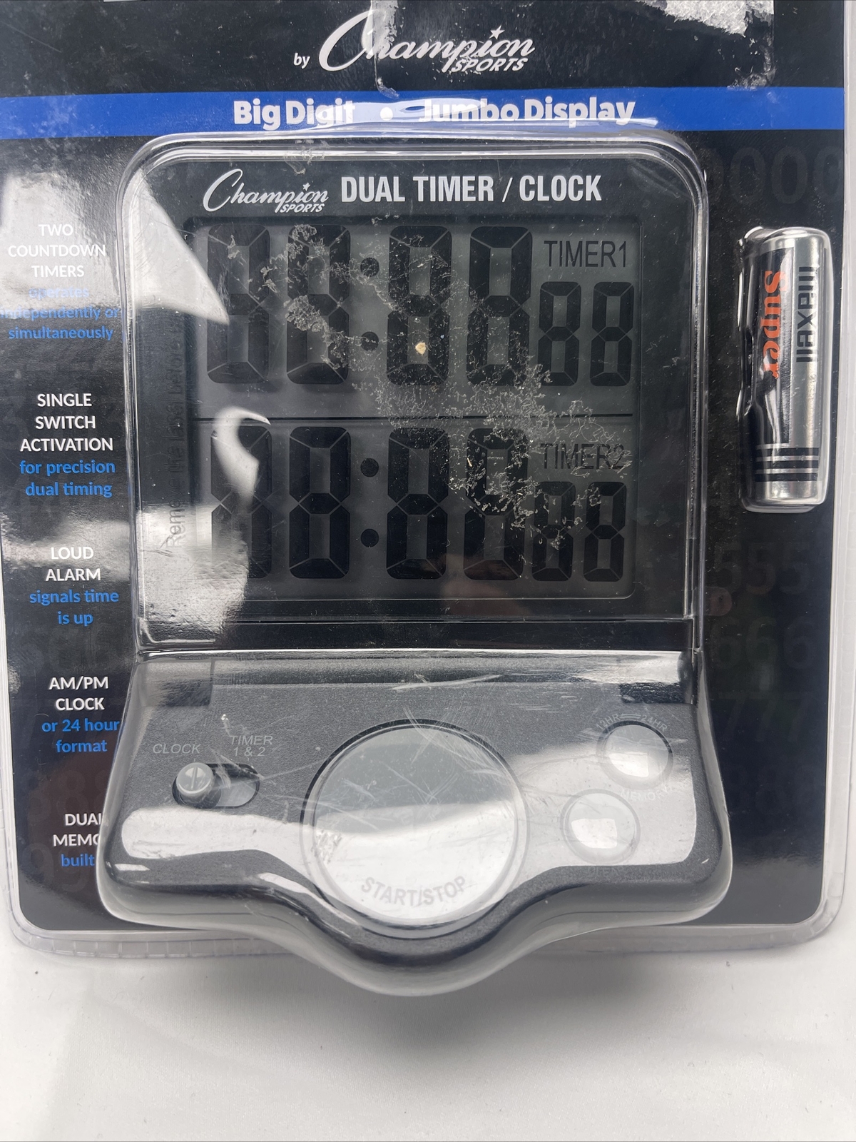 Electronic duel timer by Champion sport