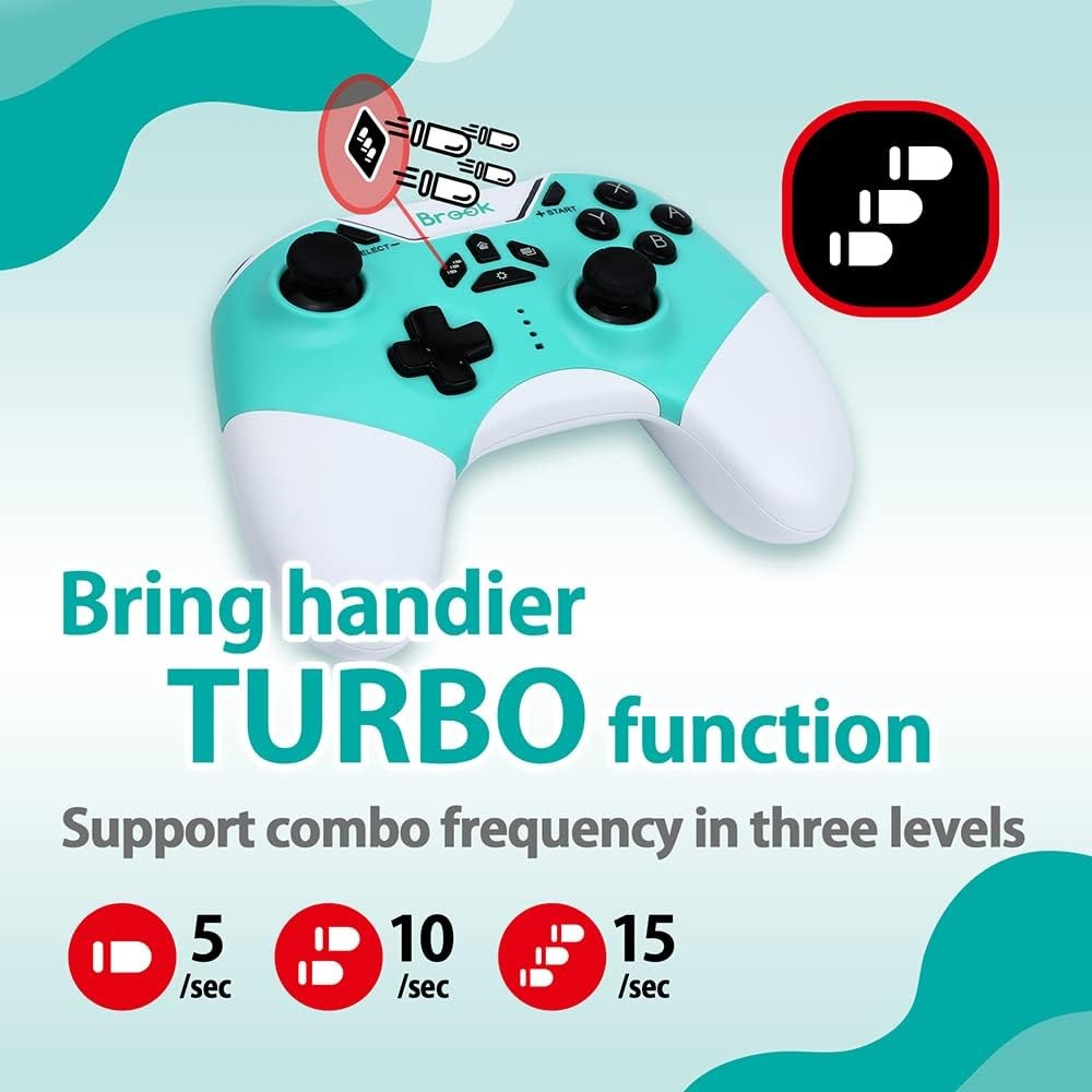 Brook Gaming: Vivid Wireless Controller for Switch