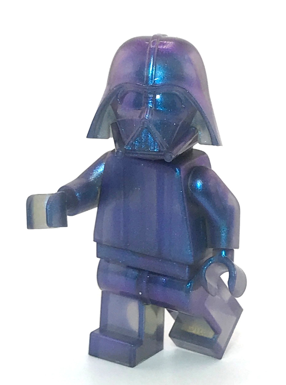 Lego Star Wars Darth Vader Satin Black Monochrom Prototype Minifigure