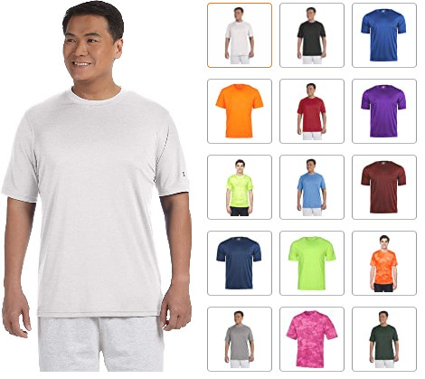 Hanes Champion Men's Short-Sleeve Double-Dry T-Shirt CW22