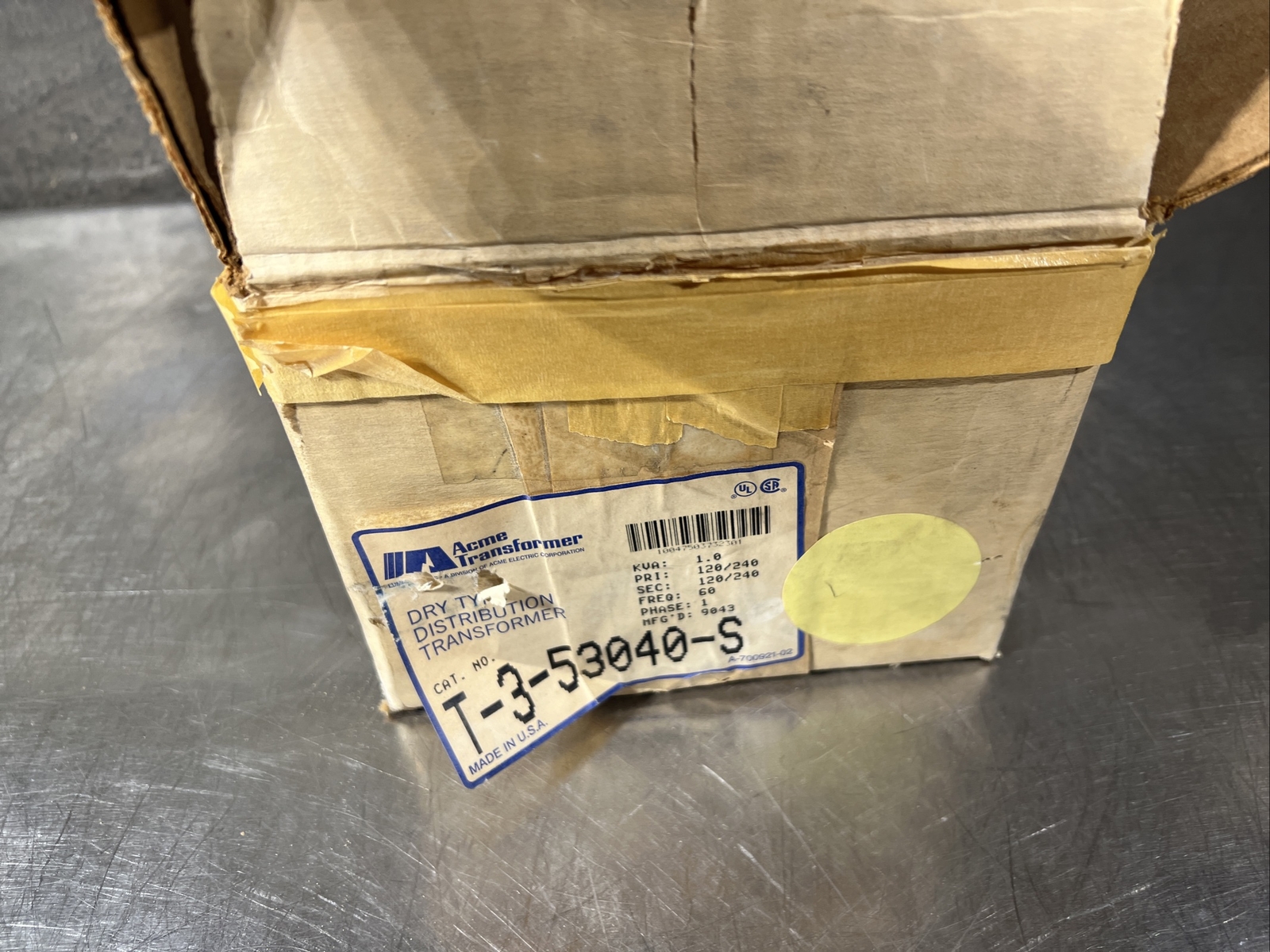 Nos Surplus ACME T-3-53040-S TRANSFORMER