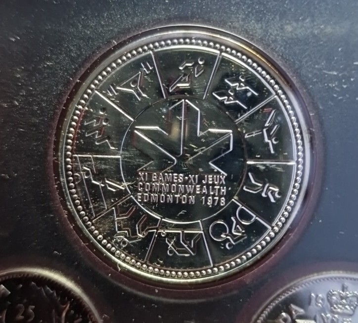 1 Cent - 1 Dollar Silver 1978 Excellent Condition Coins Set Canada 🇨🇦
