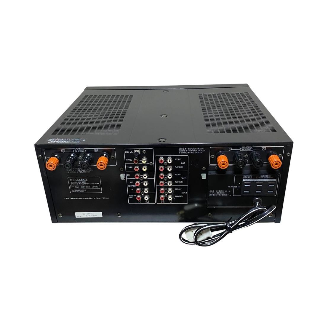 Panasonic Technics SU-V900 Class AA Integrated Stereo Amplifier Tested Japan
