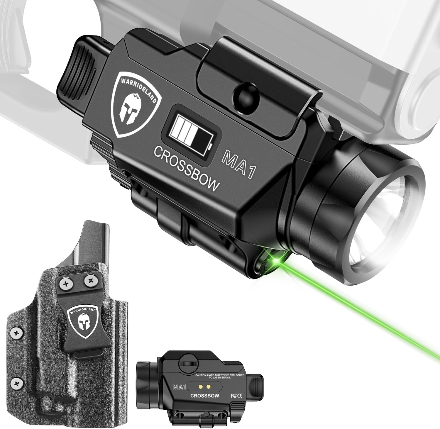 WARRIORLAND Universal Light Laser Combo with G2C Holster