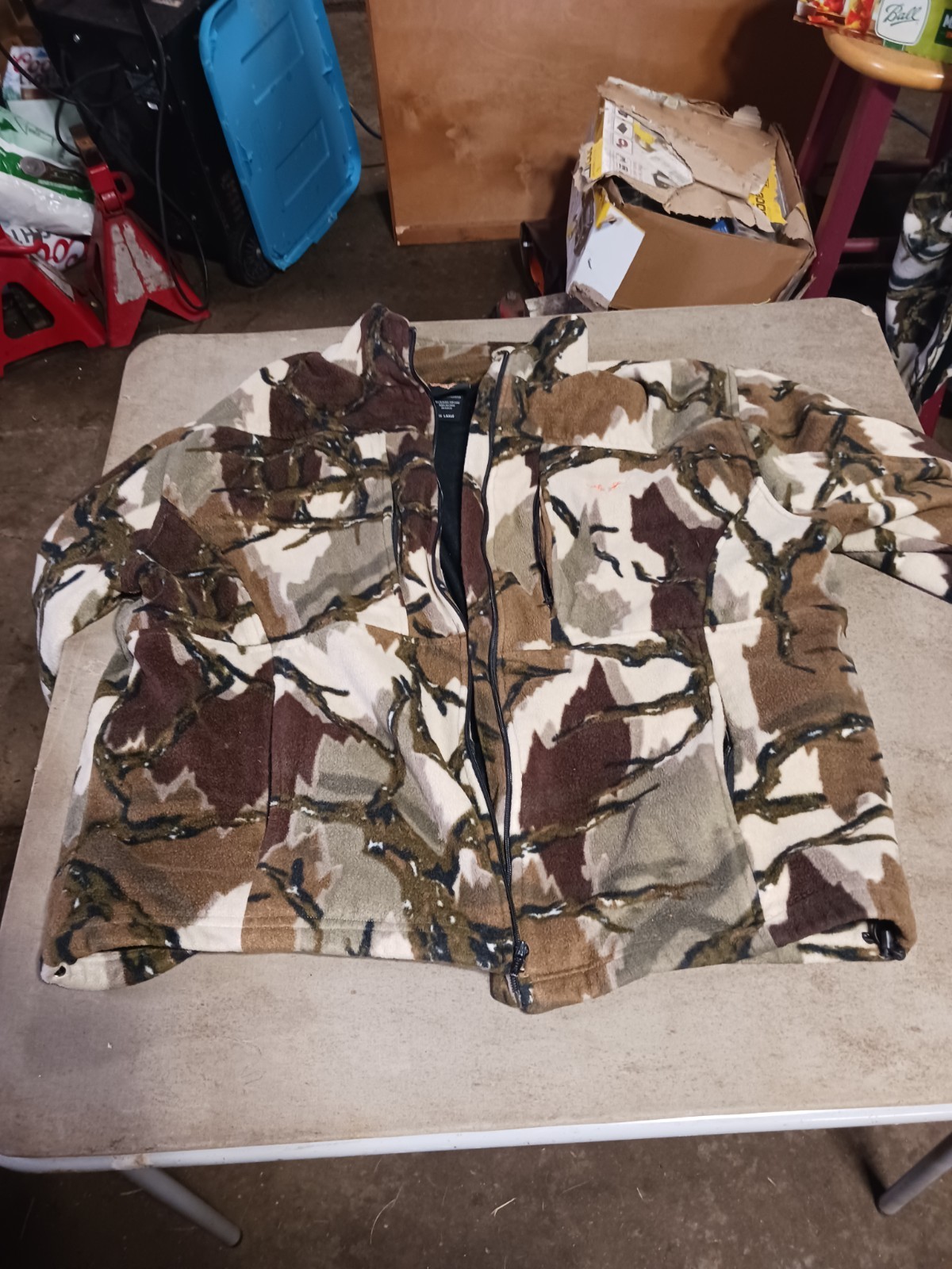Predator Camouflage Discontinued Stealth Fleece Complete Set Brown Deception