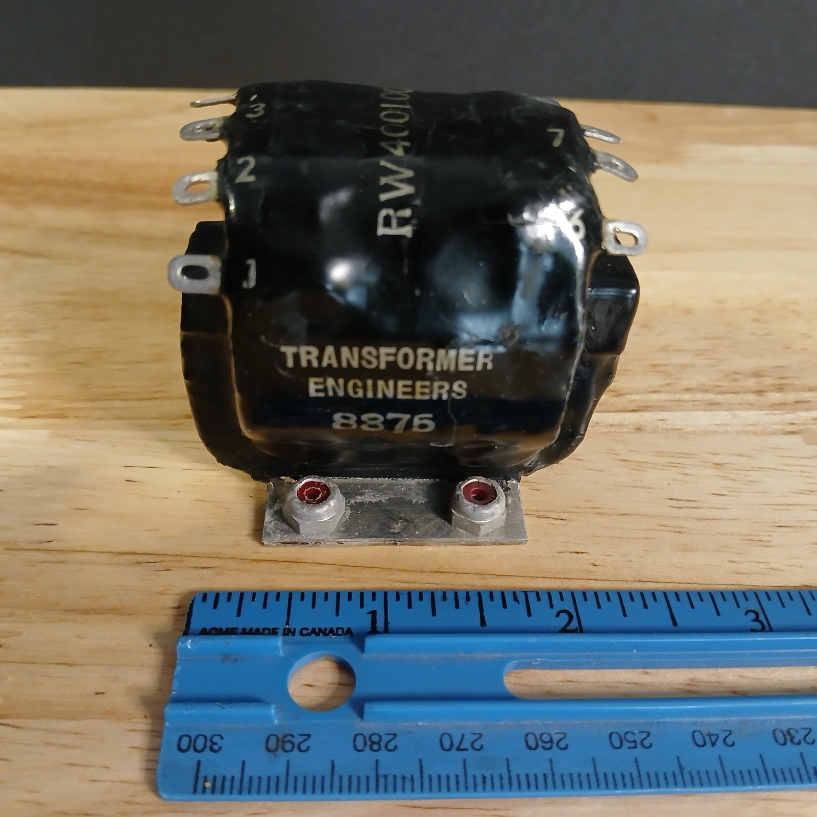 1940's Transformer Engineers WE TE 8375 Power Transformer NOS