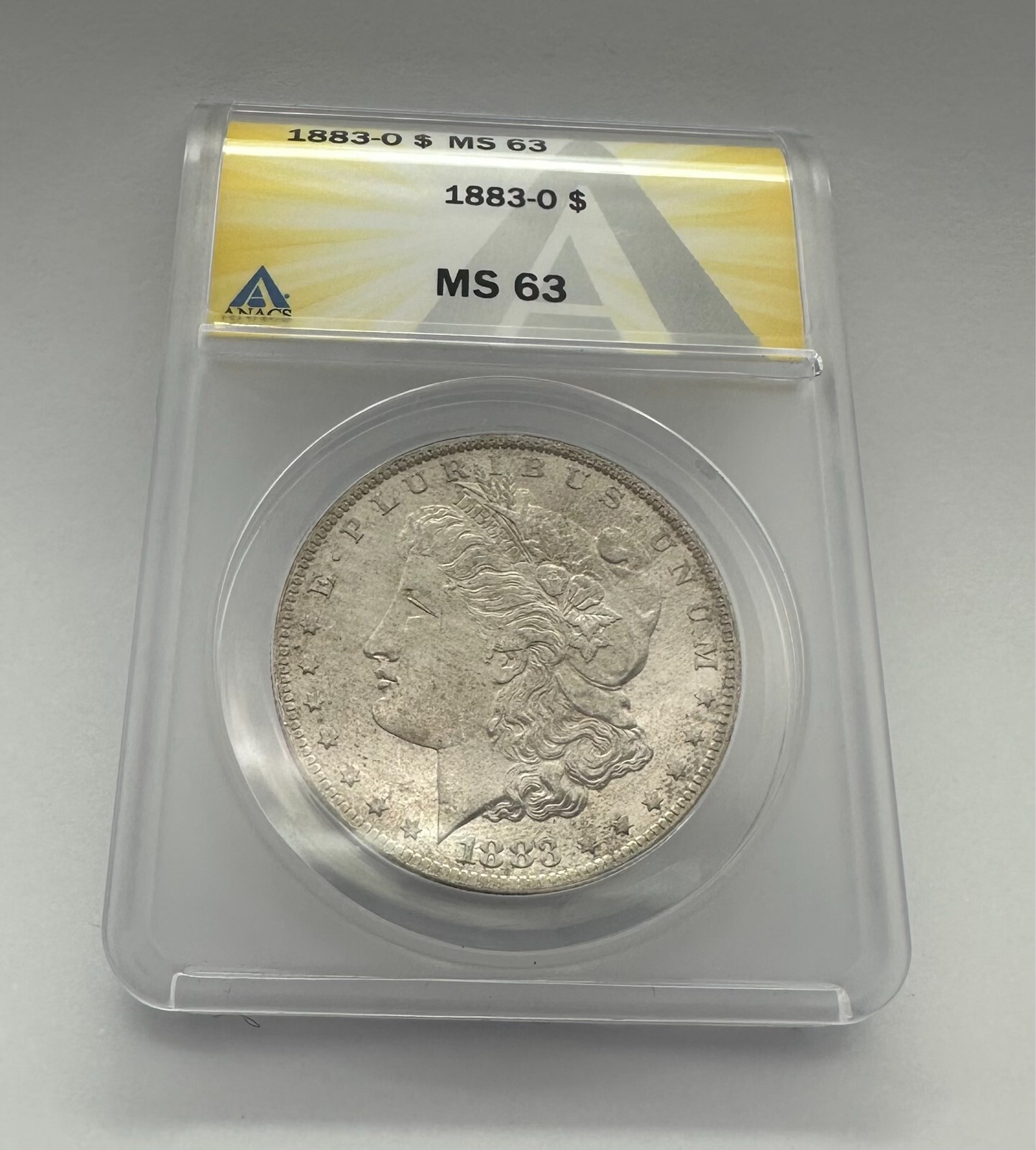 1883-O Morgan Dollar MS63 ANACS