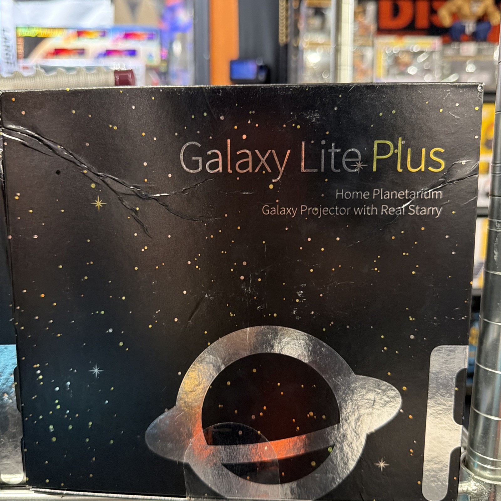 Galaxy Lite Plus Home Planetarium Projector With Real Starry With 3 Plus Discs