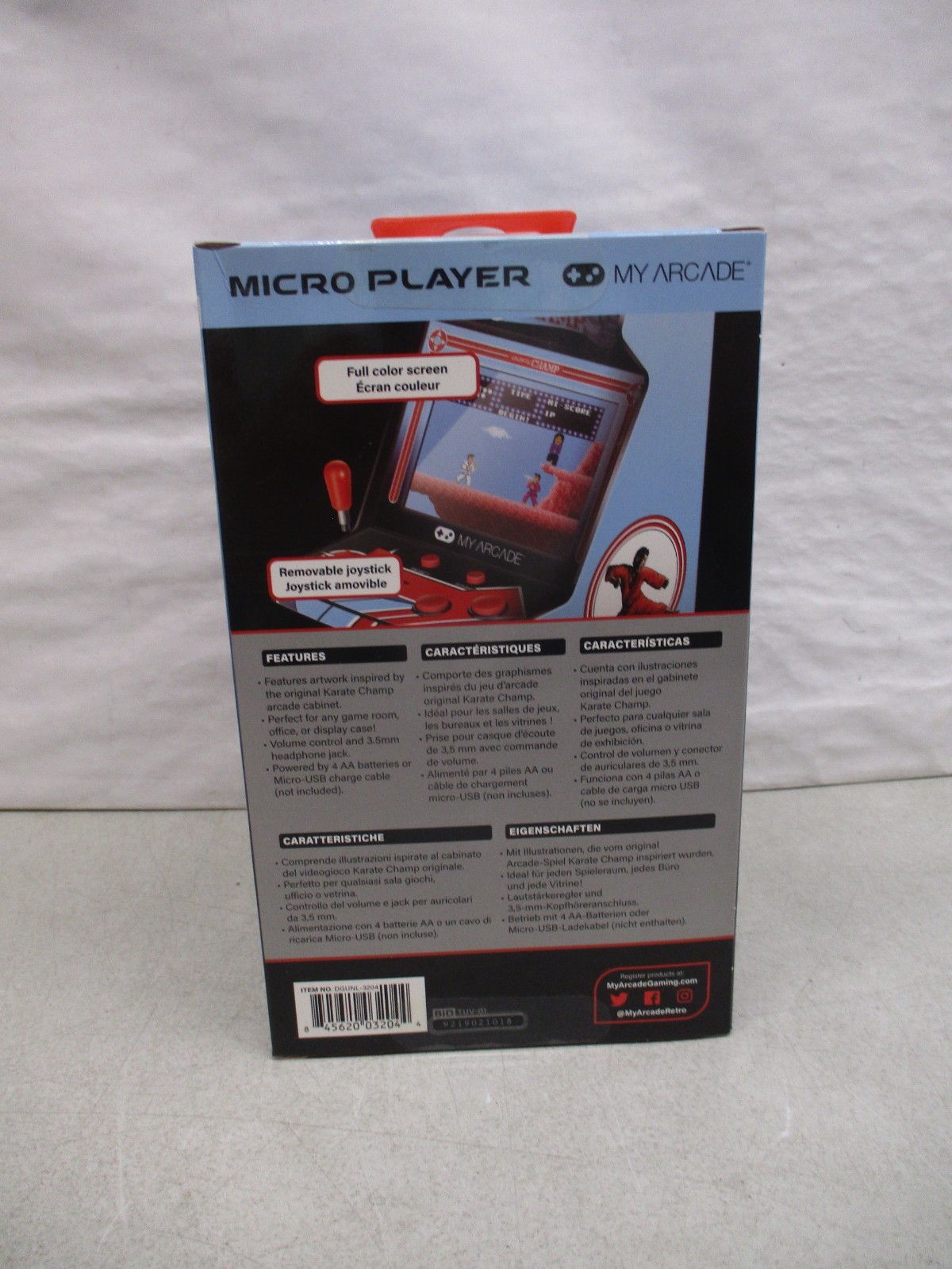 Karate Champ My Arcade Micro Player Retro Arcade A