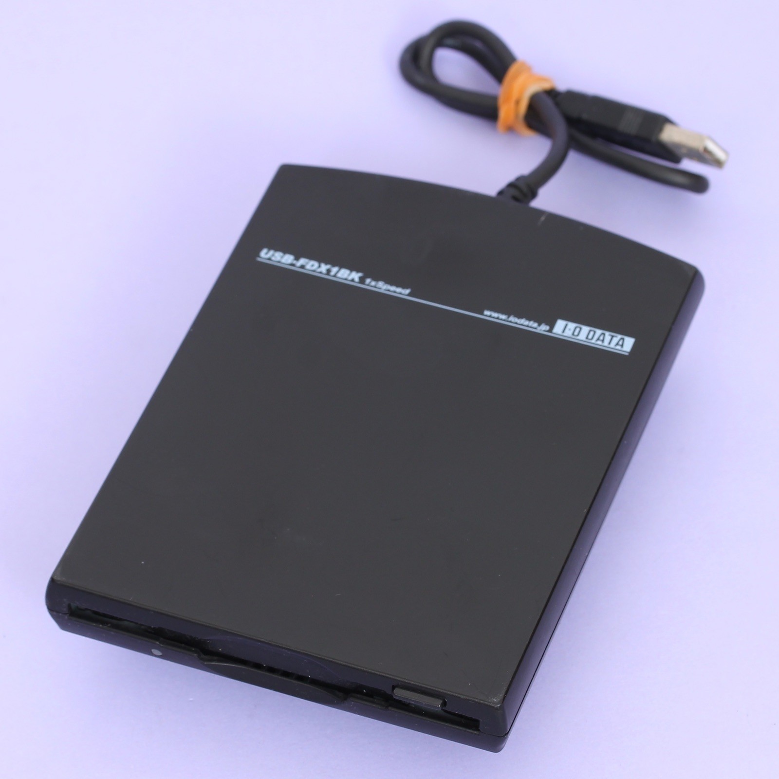 IO Data Portable External USB 1.44 MB 3.5” FDD Floppy Disk Drive USB-FDX1BK