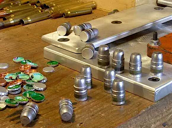 30 cal Patmarlins Checkmaker Gas Check Forming Tool and Die Set