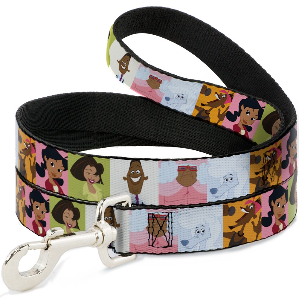 Dog Leash The Proud Family 6-Character Block Poses NARROW 0.5"