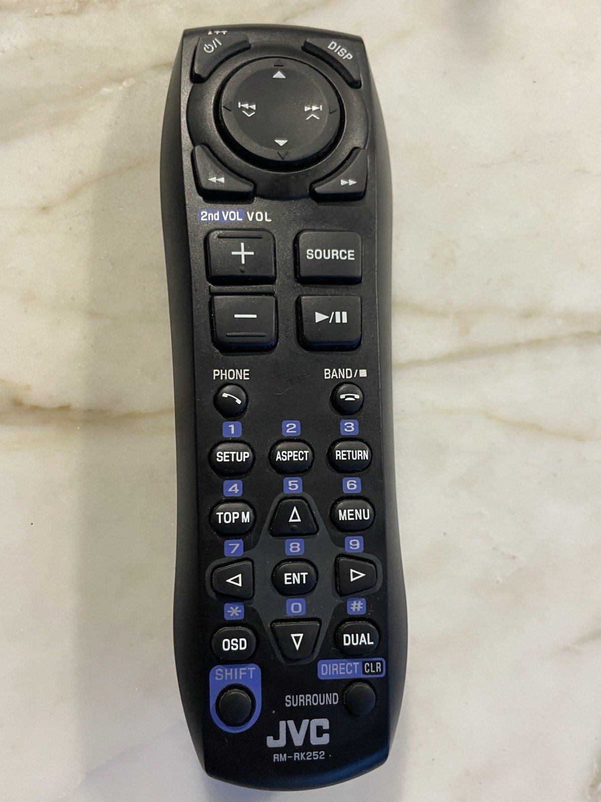 JVC RM-RK252 REMOTE CONTROL JVC RM-RK252 CONTROL REMOTE JVC RM-RK252 REMOTE OEM