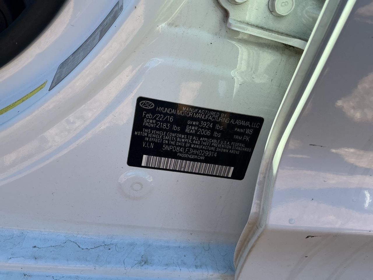 ELANTRA 2017 Glove Box 4923858