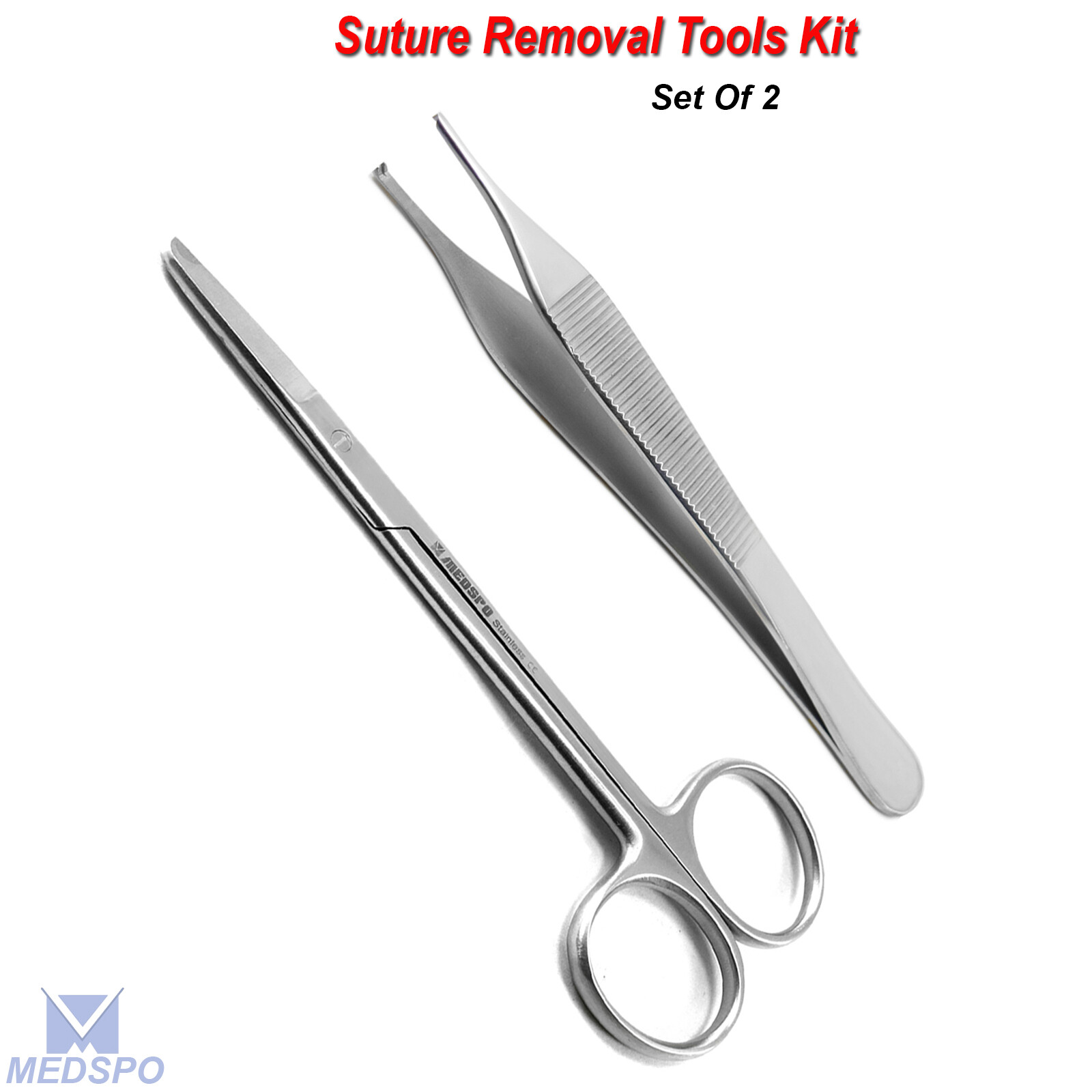 Surgical Suture Removal Adson Kocker Spencer Stitch Scissors Medical Instruments