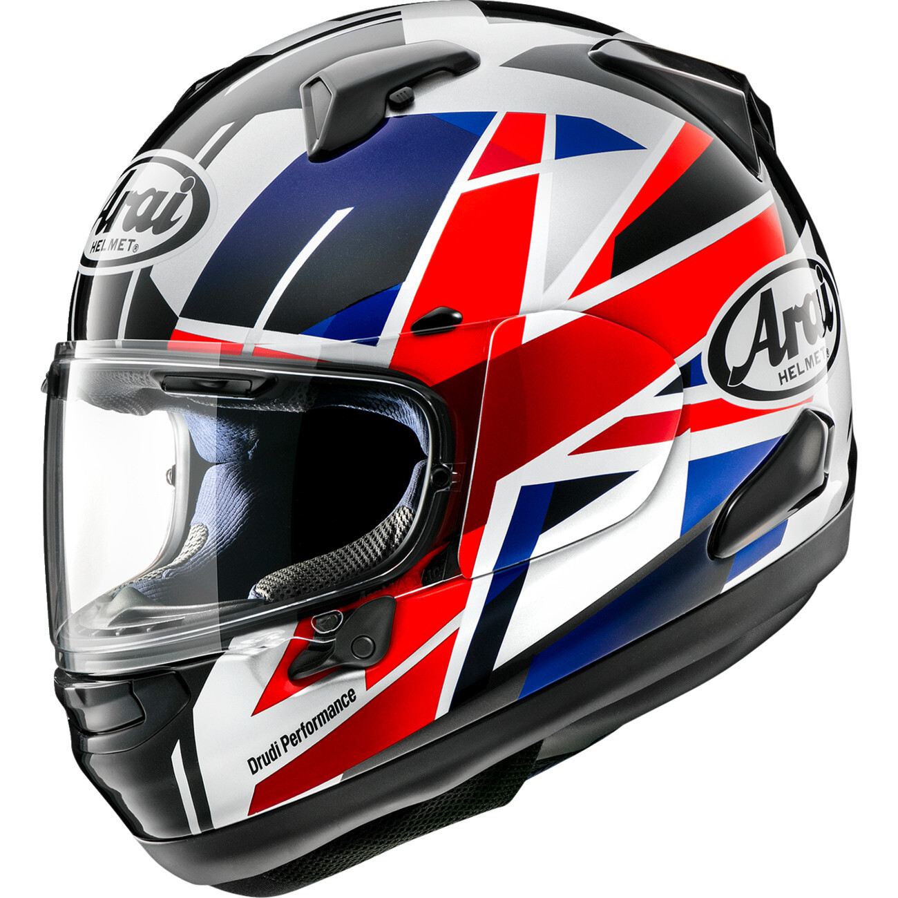 Arai Signet-X Flag UK Helmet, Red/White/Blue, Street, Adventure Touring