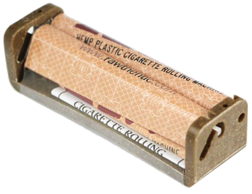 4x RAW HEMP ROLLING PAPER MACHINE ECO PLASTIC 70MM