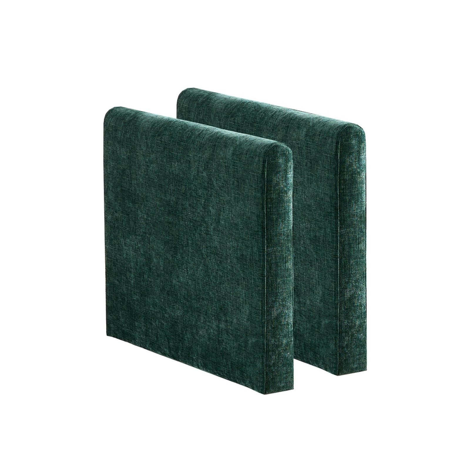 Modern Modular Sofa Armrest, Chenille Velvet, Adjustable Back, Wide Comfy Seat,